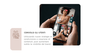 schermo del telefono dove si vede un feed di Tik Tok con dei contenuti video